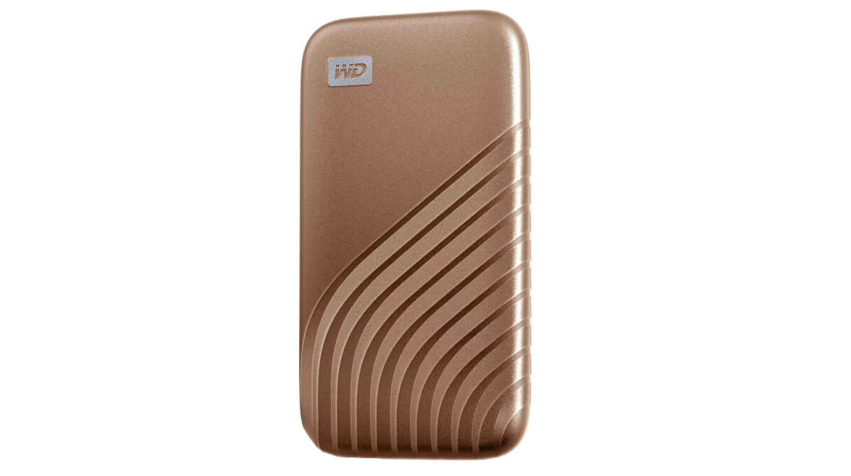 Dysk WD My Passport 1TB SSD Złoty szybki trwały łatwa obsługa do codziennych zadań zaawansowane funkcje