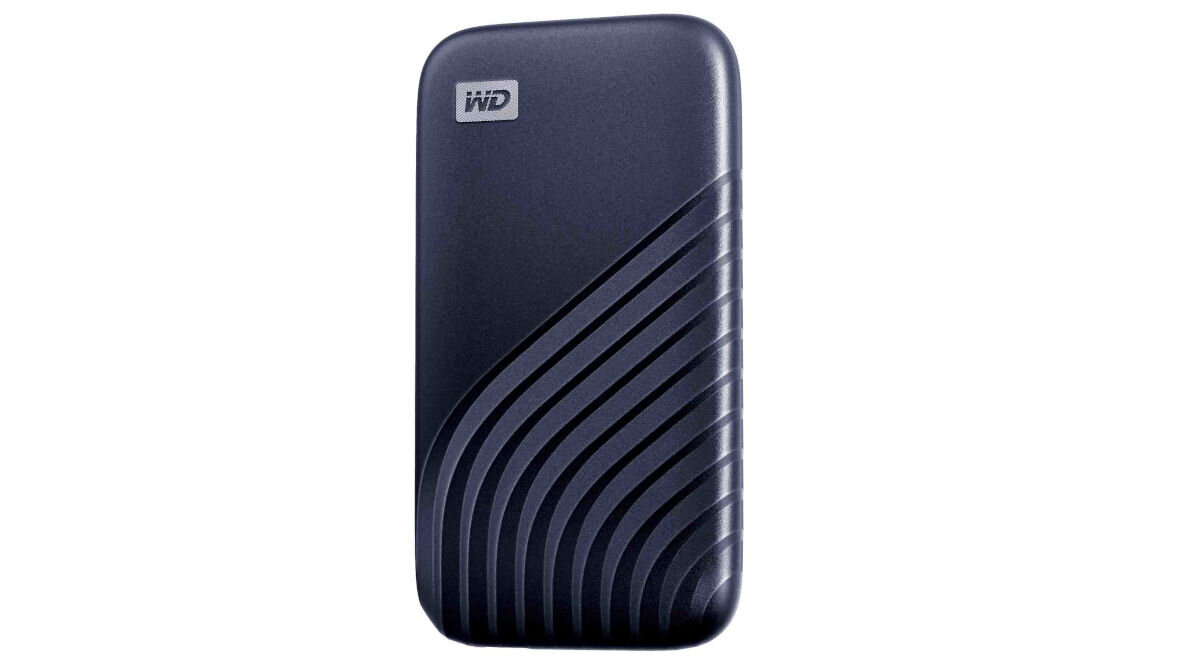 Dysk WD My Passport 2TB SSD Niebieski szybki trwały łatwa obsługa do codziennych zadań zaawansowane funkcje