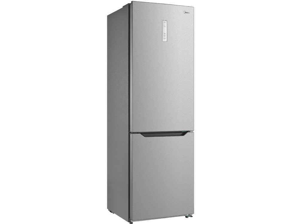 Lodówka MIDEA MDRB421FGE02L Nofrost Srebrna montaz drzwi otwieranie