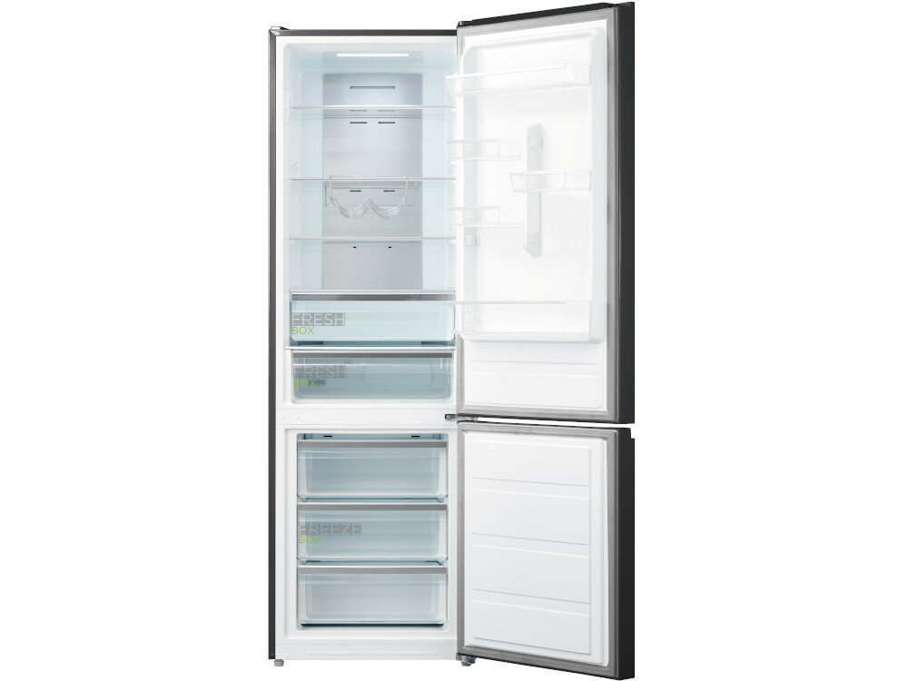 Lodówka MIDEA MDRB421FGE22L Nofrost Czarna no frost szybkie chlodzenie mrozenie