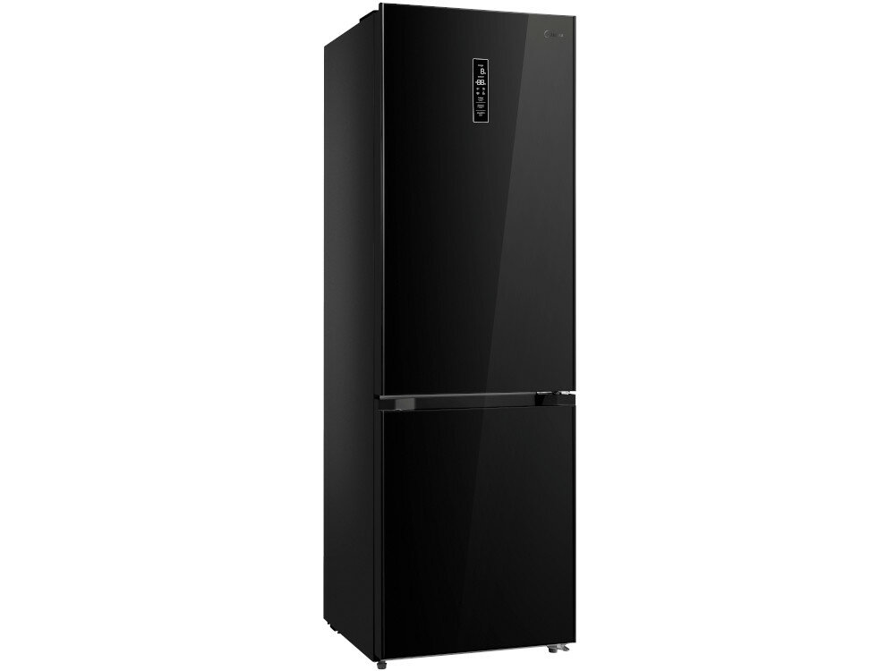 Lodówka MIDEA MDRB421FGE22L Nofrost Czarna montaz drzwi otwieranie