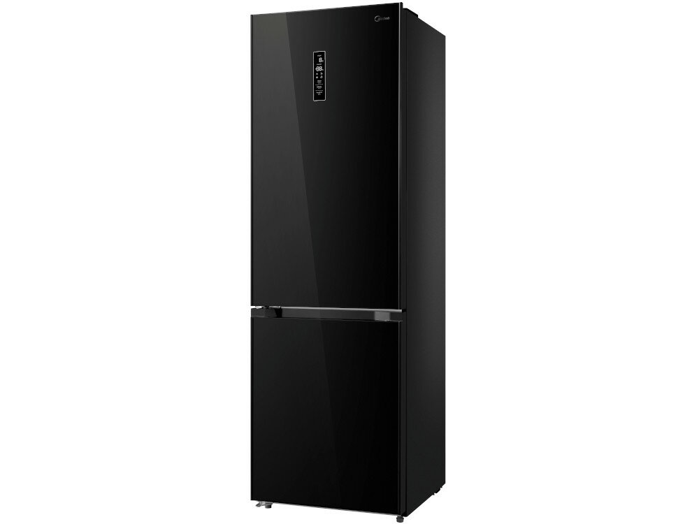 Lodówka MIDEA MDRB421FGE22L Nofrost Czarna oswietlenie led