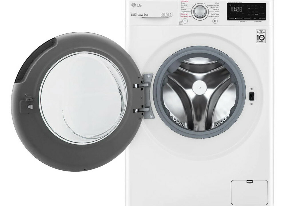 Pralka LG F4WV309S4E sygnal dzwiekowy