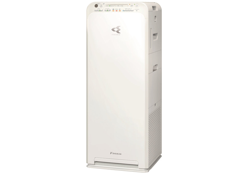 Oczyszczacz powietrza DAIKIN MCK55W Tryb cichej pracy pilot zdalne sterowanie panel dotykowy