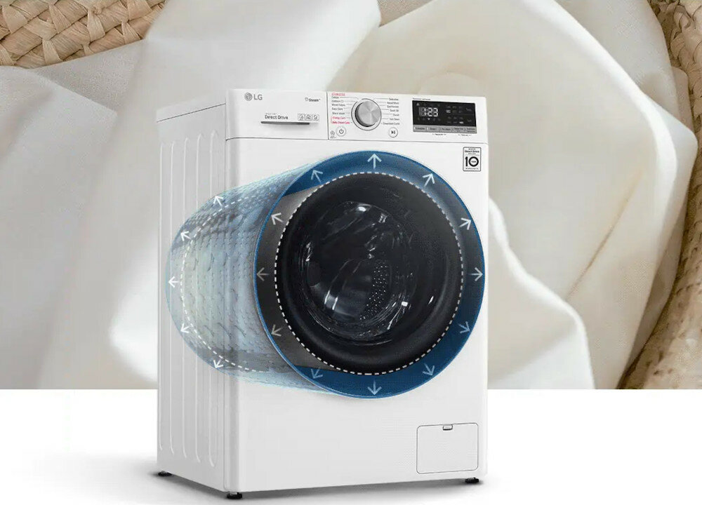 Pralka LG F4WV510S0E generator pary SteamSpa