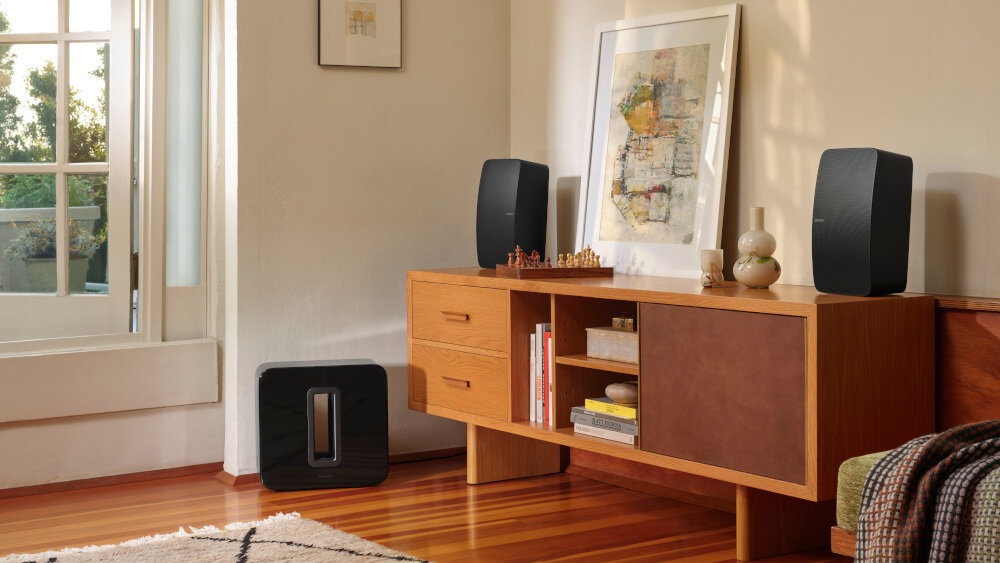 Głośnik multiroom SONOS Five - scena dźwiękowa