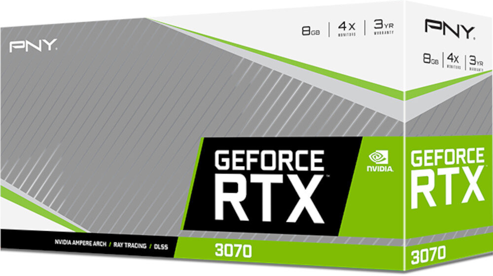 Karta graficzna PNY GeForce RTX 3070 Uprising Dual Fan 8GB zawartosc