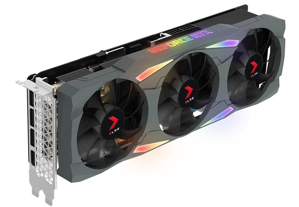 PNY GeForce RTX 3090 XLR8 Gaming Uprising Epic-X - dostępne złącza HDMI Display Port PCI Express 4.0 x 16 obsługa technologii DirectX 12 Ultimate, OpenGL 4.6, Vulkan