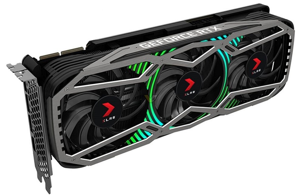 Karta graficzna PNY GeForce RTX 3070 XLR8 Gaming Revel Epic-X RGB Triple Fan Edition 8GB GDDR6 - rdzenie RT II generacji