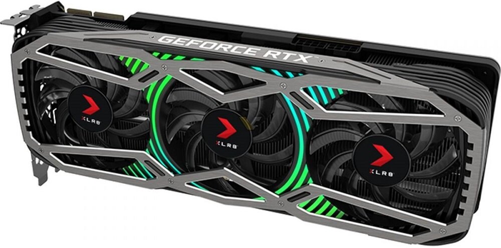 Karta graficzna PNY GeForce RTX 3070 XLR8 Gaming Revel Epic-X RGB Triple Fan Edition 8GB GDDR6 -  nowoczesne rozwiązania graficzne architektura ampere RTX Nvidia rdzenie RT Tensor