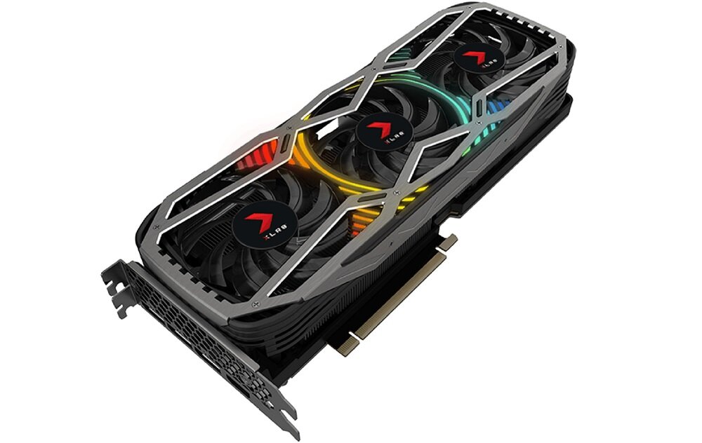 Karta graficzna PNY GeForce RTX 3070 XLR8 Gaming Revel Epic-X RGB Triple Fan Edition 8GB GDDR6 - wysoka jakość doskonałe parametry