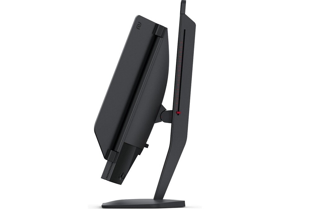 Monitor BENQ Zowie XL2546K - ergonomiczne dopasowanie egronomiczna podstawka zmiana kąta nachylenia i wysokości ekranu