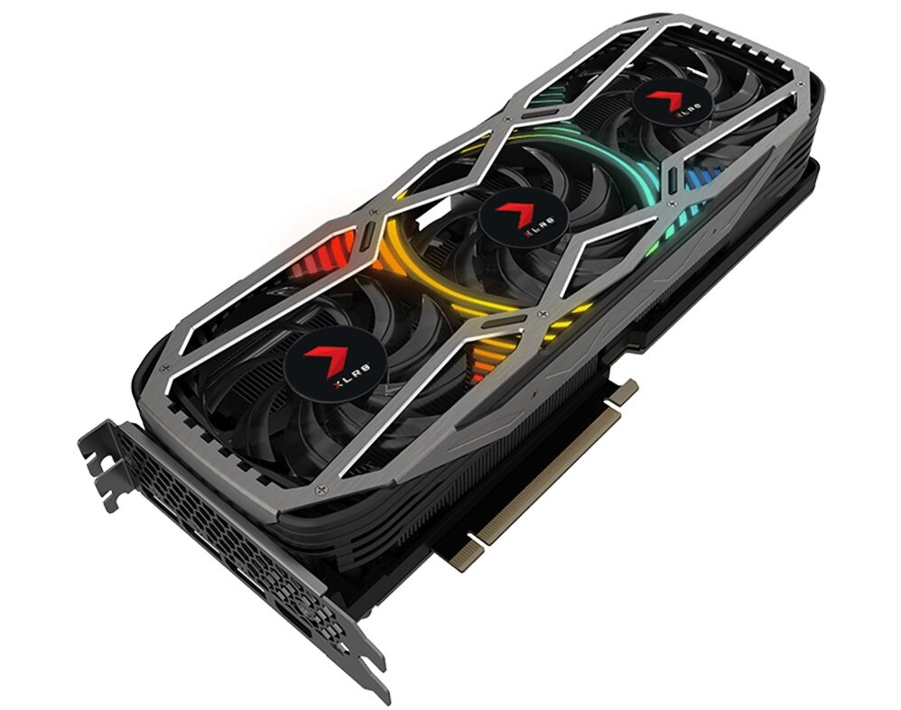 Karta graficzna PNY GeForce RTX 3080 XLR8 Gaming Revel Epic-X 10GB - Tensor nowa generacja rdzeni najnowsza technologia
