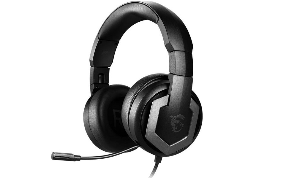 Słuchawki MSI Immerse GH61 - wygodne korzystanie lekkie i wygodne składany pałąk