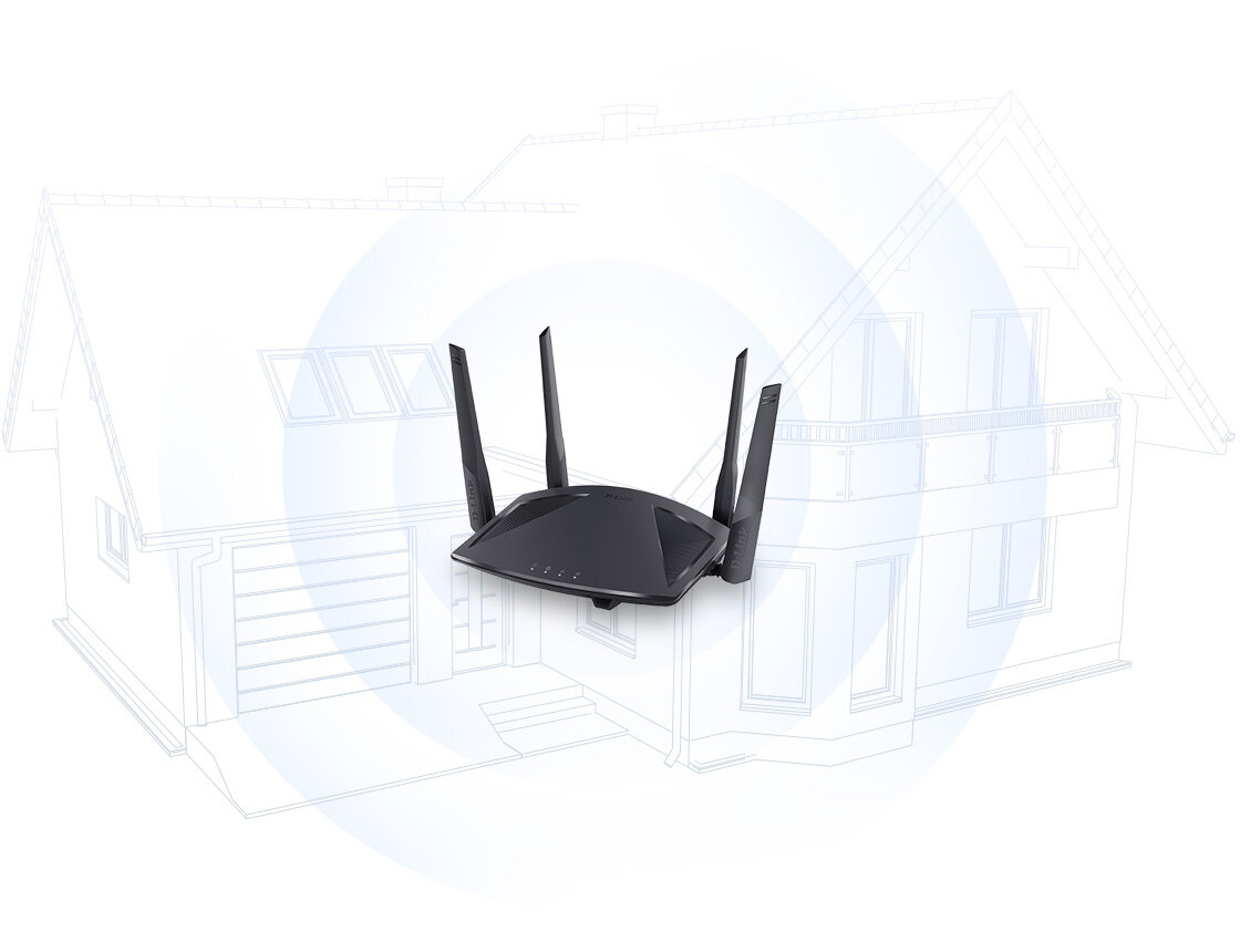 Router D-LINK DIR-X1860 AX1800 - wyposażenie