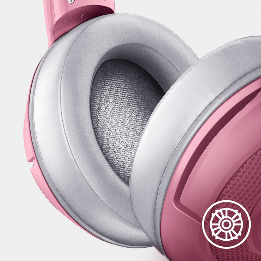 Słuchawki RAZER Kraken BT Kitty Edition design komfort lekkość dźwięk jakość wrażenia słuchowe ergonomia lekkość sport aktywność podróże czas pracy działanie akumulator
