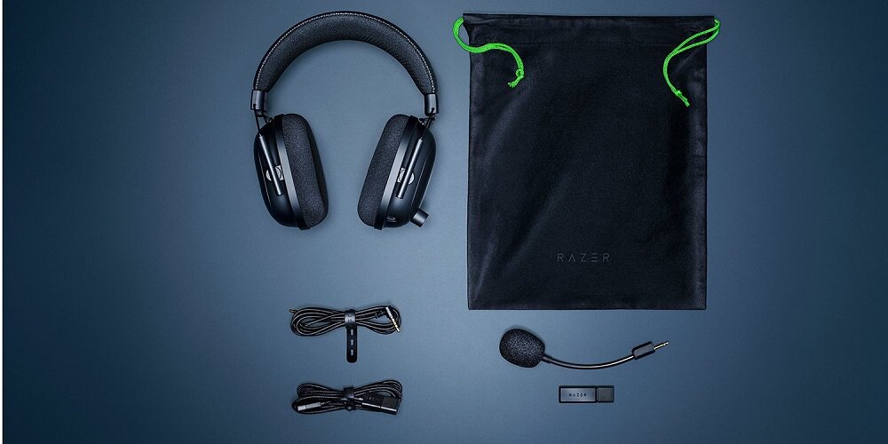 Słuchawki RAZER Blackshark V2 Pro łatwa obsługa regulacja głośności