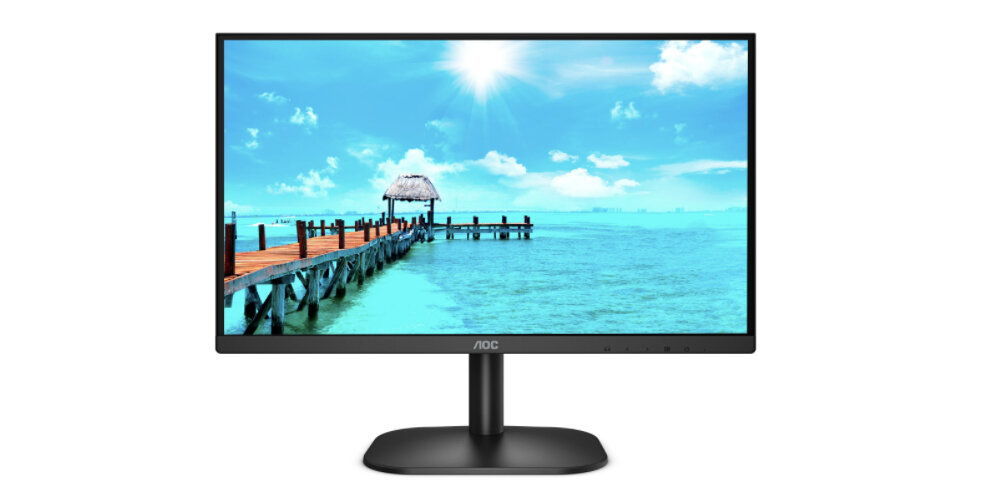 Monitor AOC 22B2DA 22 1920x1080px 4 ms matryca konstrukcja minimalizm uniwersalność
