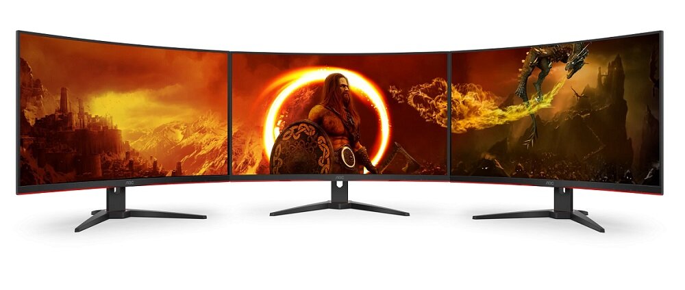Monitor AOC U28G2AE-BK 1920x1080px 1 ms Utwórz najlepsze stanowisko bojowe