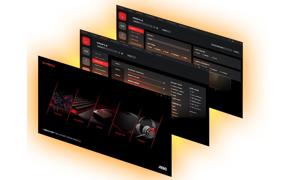 Monitor AOC CQ32G2SE 1920x1080px 1 ms Dla jak największego komfortu użytkowania