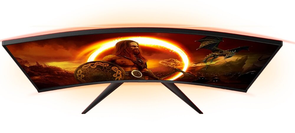 Monitor AOC CQ32G2SE 1920x1080px 1 ms Niech otoczy Cię gra