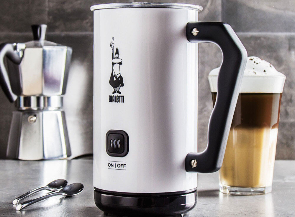 Spieniacz BIALETTI Milk Frother MKF02 Biały optymalna pianka