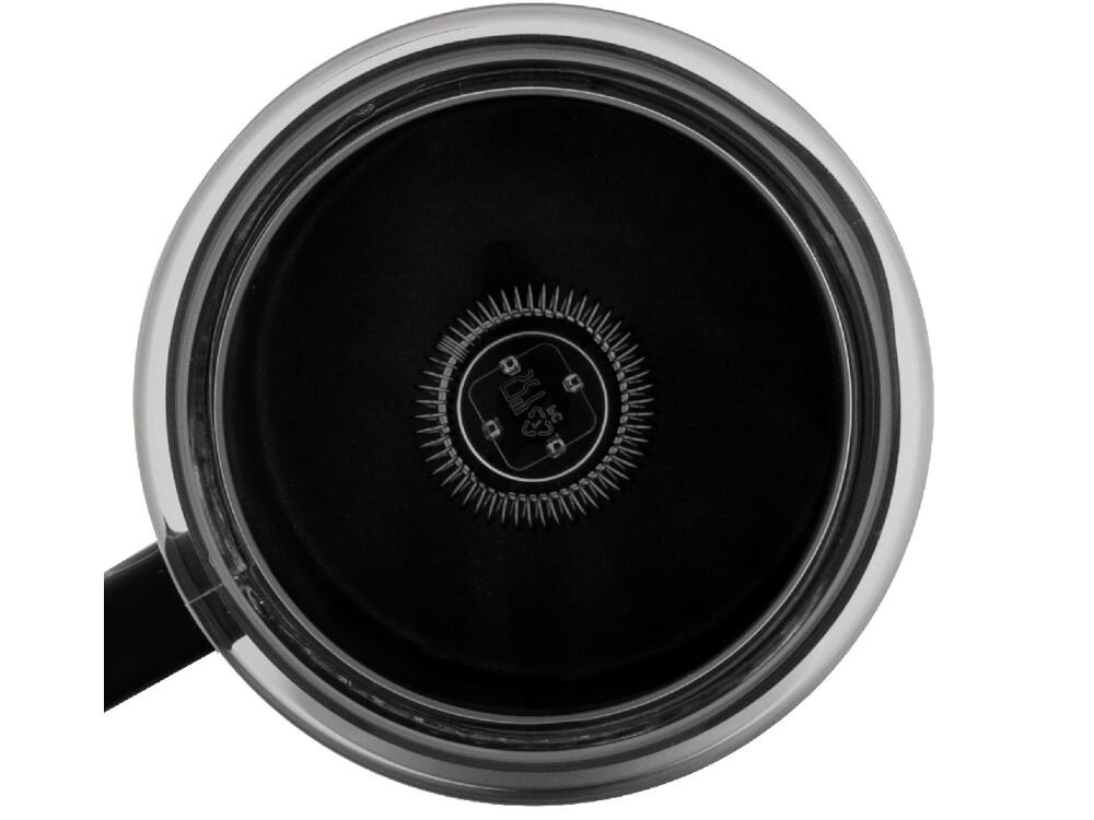 Spieniacz BIALETTI Milk Frother MKF02 Biały stal nierdzewna wytrzymałe tworzywo sztuczne elegancki wygląd współczesne wnętrza solidna konstrukcja funkcjonalne estetyczne moc 500 W pojemnośc 300 ml do codziennego użytku