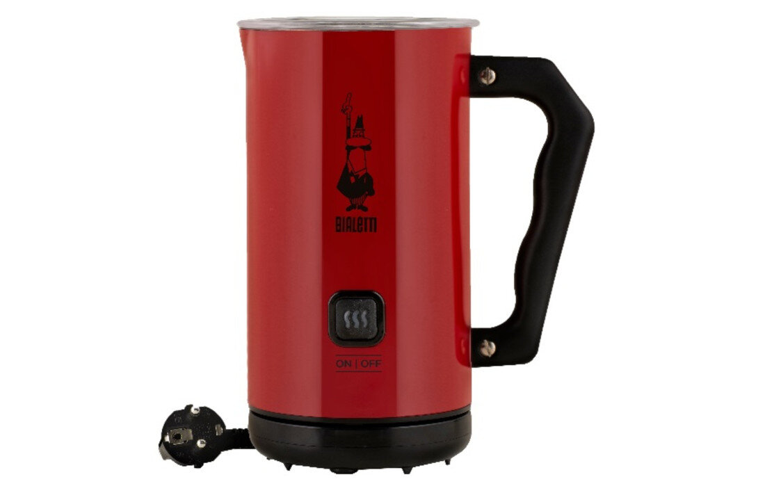 Spieniacz BIALETTI Milk Frother MKF02 Czerwony optymalna pianka