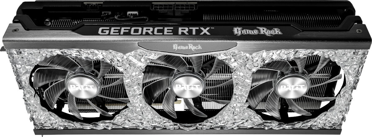 Karta graficzna PALIT GeForce RTX 3080 GameRock OC 10GB podswietlenie argb