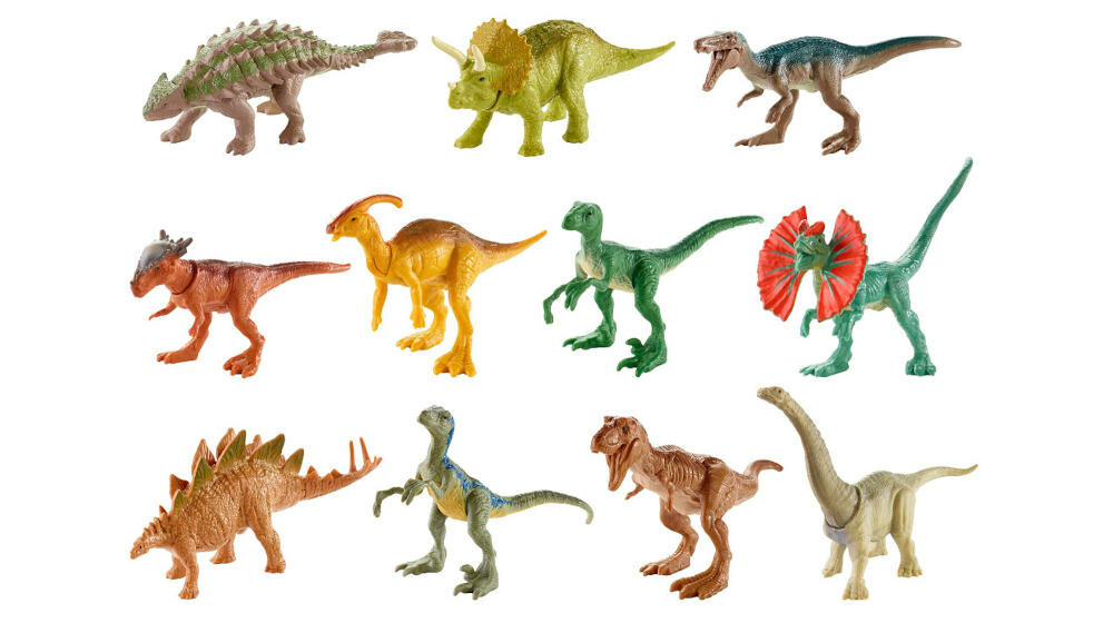 MATTEL-Jurassic-World zabawa minifigurki dinozaury jurrasic world realistyczne kształty ruchome punkty pijazdy matchbox przygody