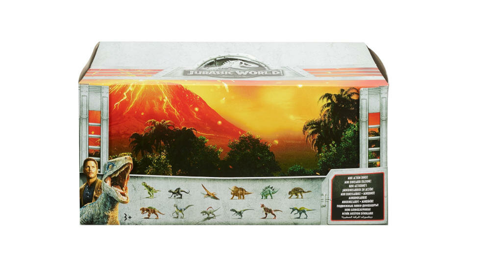 MATTEL-Jurassic-World zestaw zabawka figurka instrukcja karta gwarancyjna
