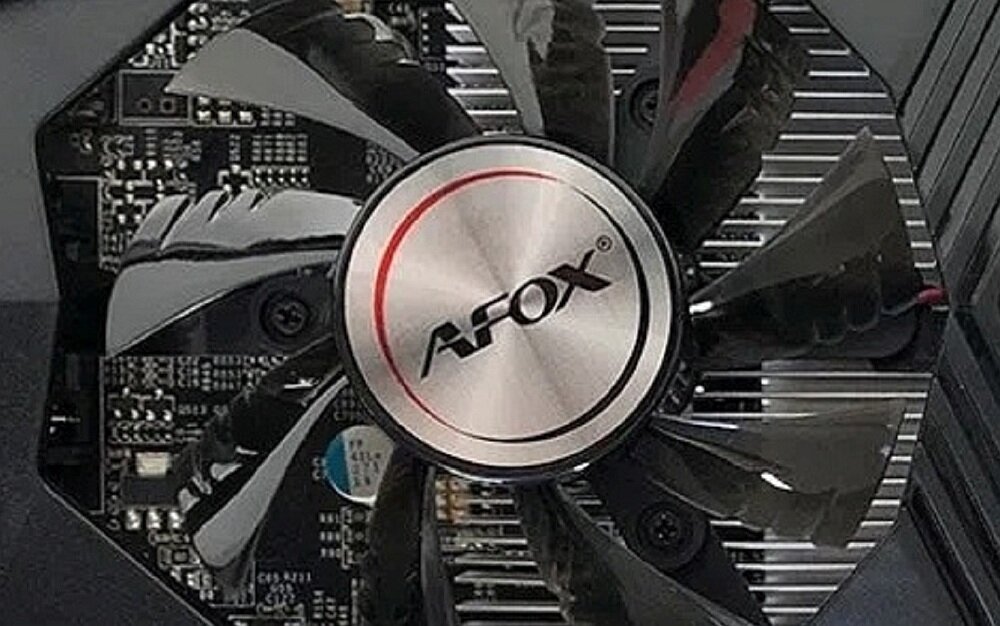 Karta graficzna AFOX GeForce GTX 750Ti 2GB wiatrak