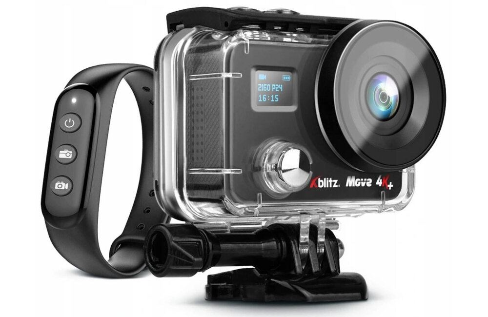Kamera sportowa XBLITZ Move 4K plus praktyczna poręczna