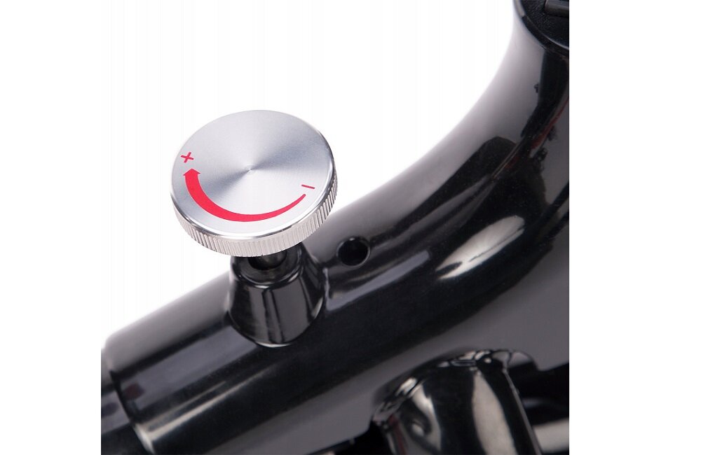 Rower spinningowy HMS SW8902N komfortowy trening koło zamachowe o wadze 18 kg