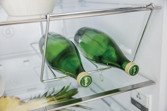 Lodówka WHIRLPOOL B TNF 5323 OX 3 NoFrost Srebrna - Uchwyt na butelki