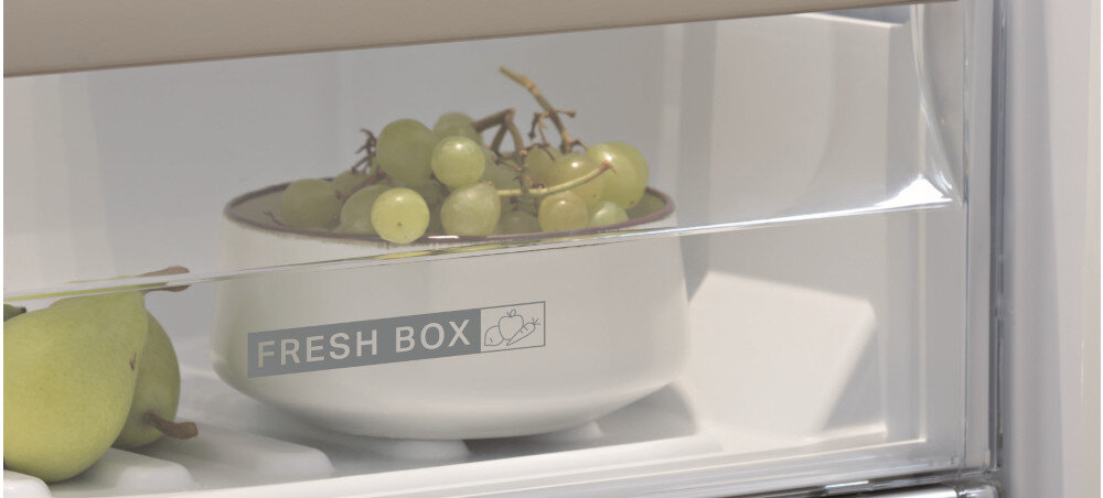 CHŁODZIARKA WHIRLPOOL SW8AM2YWR2 Fresh box szuflada świeżość komora optymalne warunki warzywa owoce