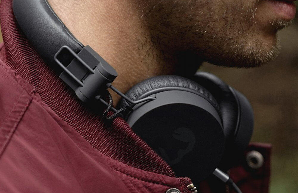 SŁUCHAWKI NAUSZNE FRESH N REBEL CAPS 2 ICE GREY SZARY składana konstrukcja waga