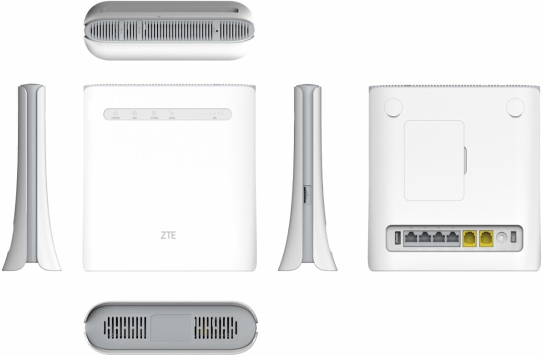 Router ZTE MF286R - anteny