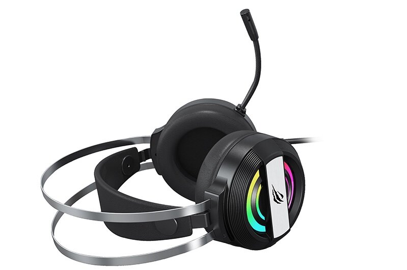 Słuchawki Havit Gamenote H2026D - Długi 2 metrowy kabel złącze Mini Jack USB