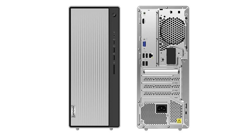 Komputer LENOVO IdeaCentre 5 - elegancka obudowa wygląd Mineral Grey