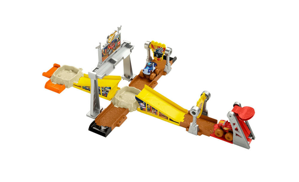 MATTEL-FISHER-PRICE-WYSCIG-BLOTO-GVG53 tor prędkość błoto przeskok