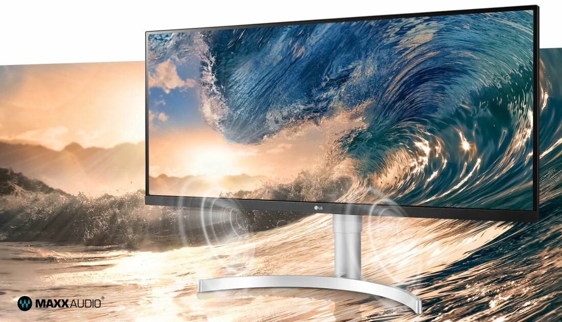 Monitor LG UltraWide 34WN650-B 29 2560x1080px IPS - MAXXAUDIO
