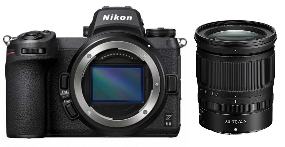 Камера NIKON Z6 II фото матриця об’єктив автофокус HDMI стабілізація кольори відео 4k raw 10 bit  