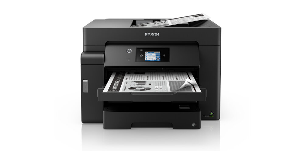 Urządzenie wielofunkcyjne EPSON EcoTank M15140 aplikacja pobieranie łączność przewodowa i bezprzewodowa