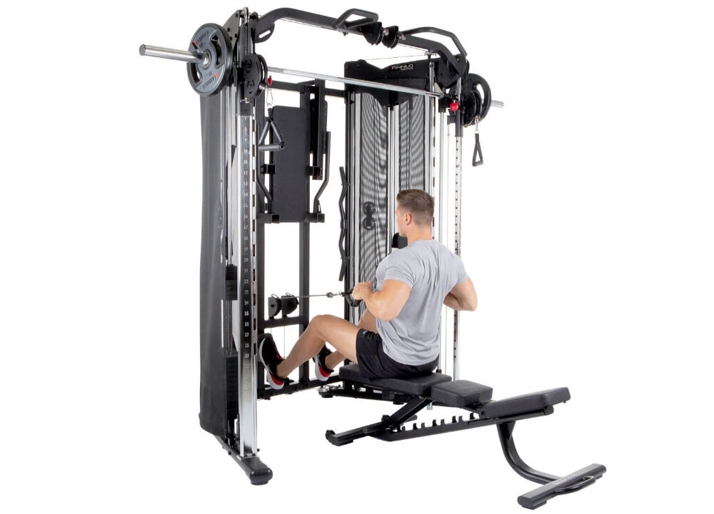 Atlas FINNLO Maximum Autark 10.0 lawka treningowa obciazenie do 300 kg oparcie regulowane