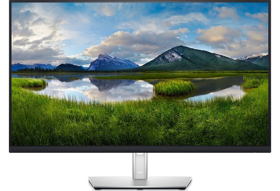 Monitor DELL P3221D - wygląd ogólny wysoka rozdzielczość wąskie ramki
