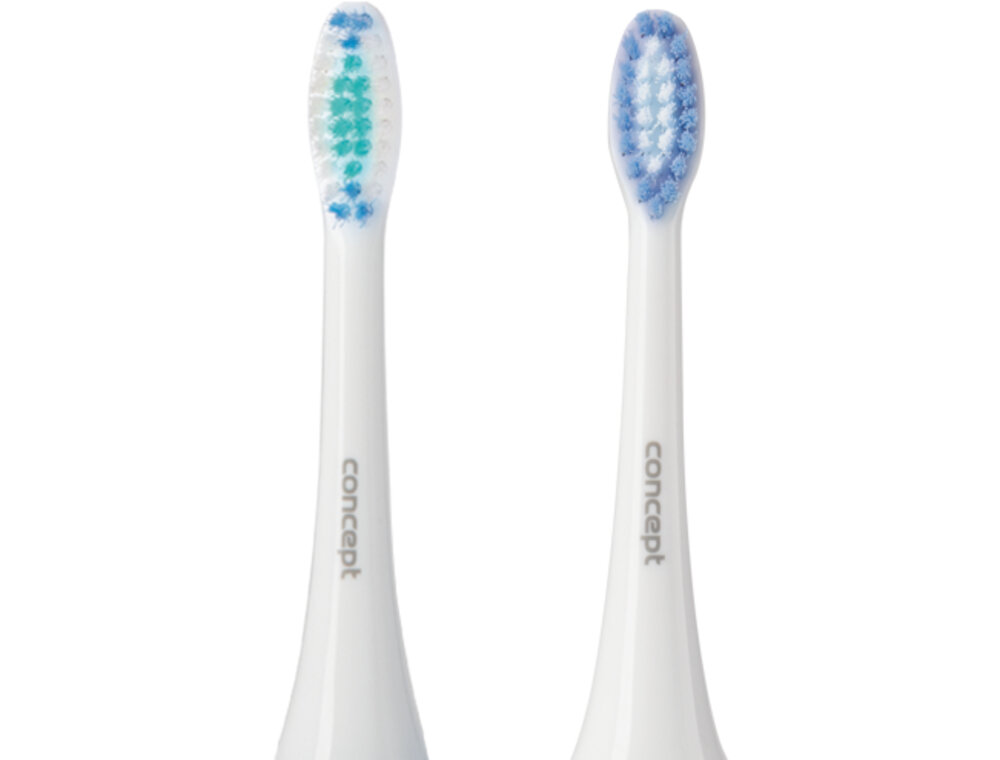 Szczoteczka soniczna CONCEPT ZK4010 Wymienne końcówki Daily Clean Sensitive system mocowania Click-in
