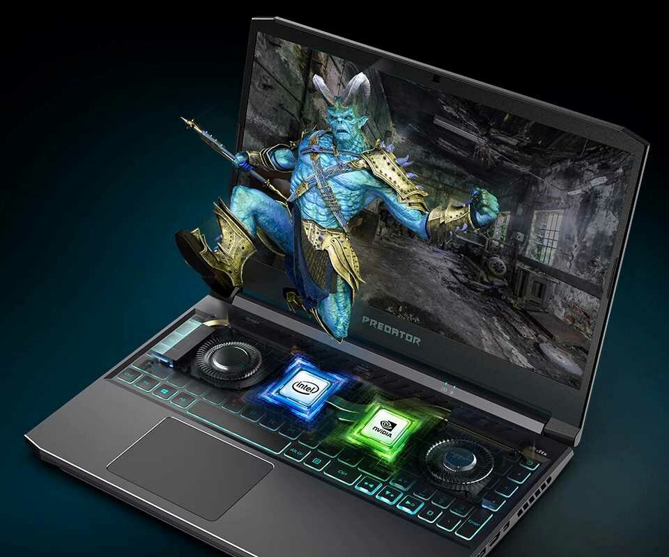 Laptop ACER Predator Helios 300 - wydajność 