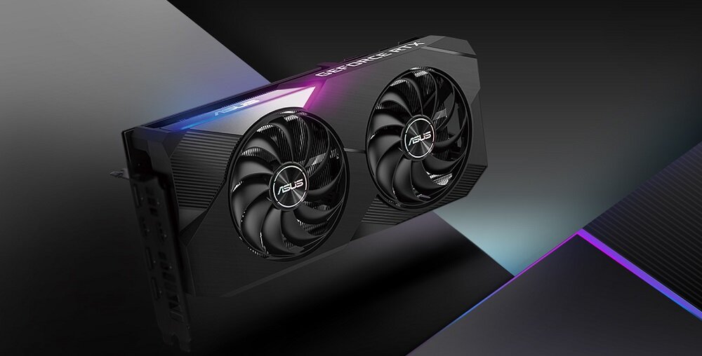 Karta graficzna ASUS Dual GeForce RTX 3070 8GB - Nvidia Ampere Rdzenie RT tensor multiprocesory