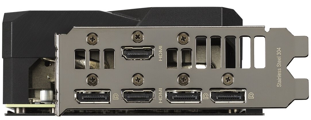 Karta graficzna ASUS Dual GeForce RTX 3070  8GB - złącza i przepustowośc PCI Express HDMI